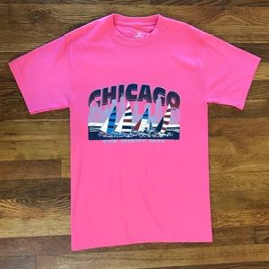 NWOT Vintage 90s Style Chicago Graphic Souvenir Tee Size Small